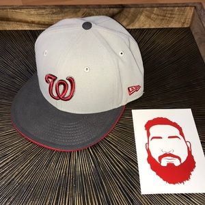 MLB New Era Washington Nationals Hat - 7 1/8 ⚾️
